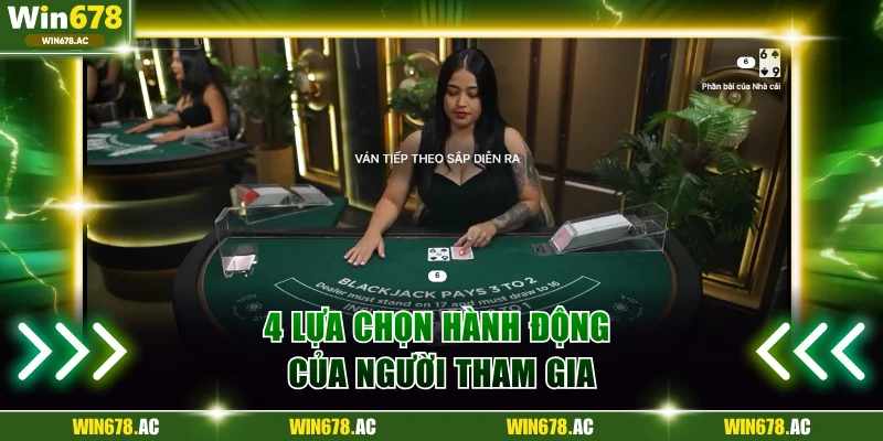 4 lựa chọn hành động của người tham gia