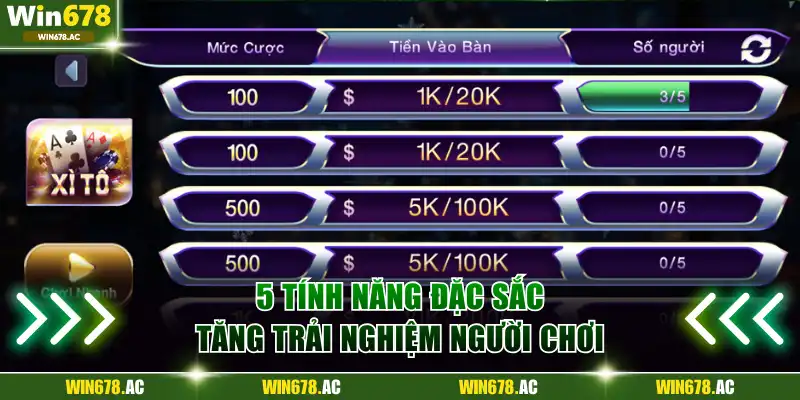 5 tính năng đặc sắc tăng trải nghiệm người chơi