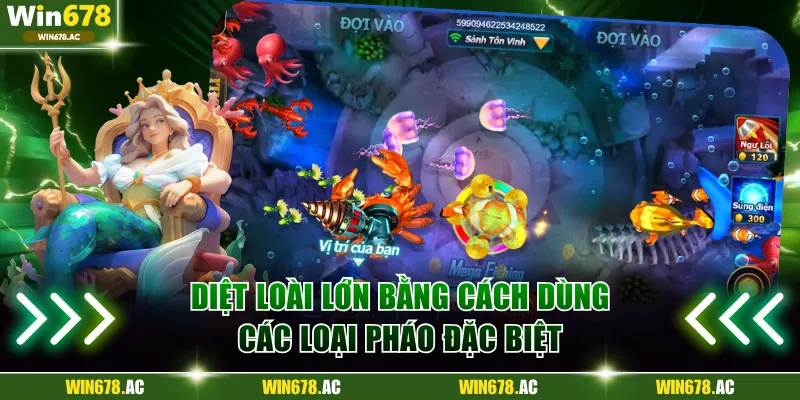 Diệt loài lớn bằng các loại pháo đặc biệt