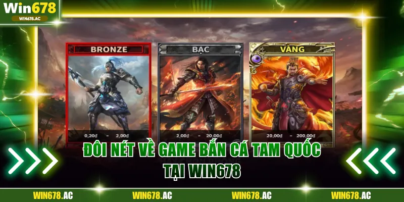 Đôi nét thông tin về game bắn cá Tam Quốc 