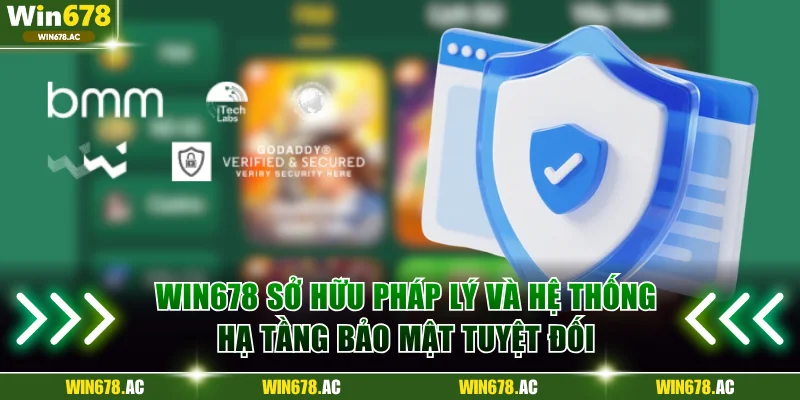 Win678 sở hữu pháp lý và hệ thống hạ tầng bảo mật tuyệt đối